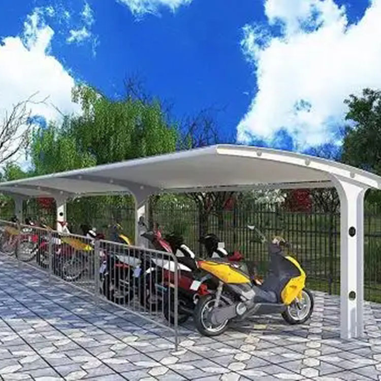 扬州膜结构电动车棚