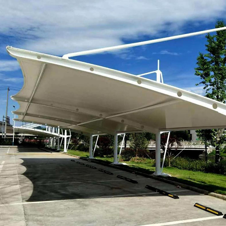 扬州膜结构汽车棚