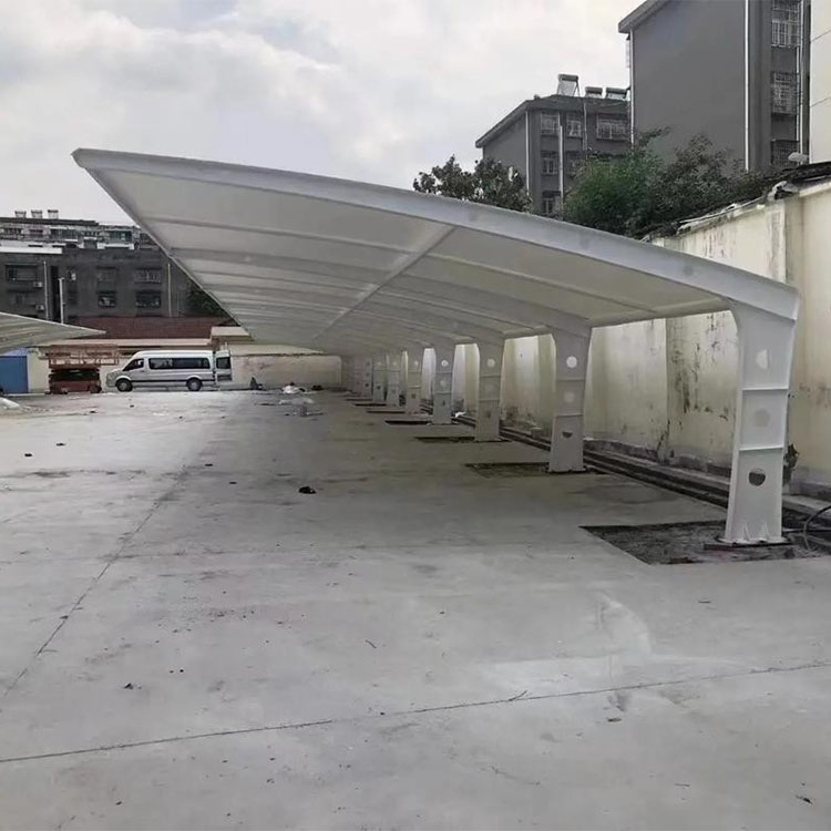 扬州膜结构汽车棚